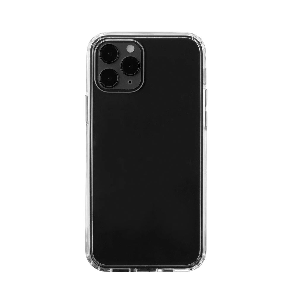 iPhone 16 Pro Hybrid Hülle TPU Bumper   Acryl Rückseite Pankow (11088) - Transparent