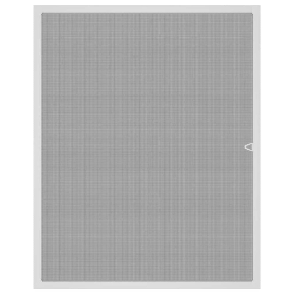 Moustiquaire pour fenêtres blanc 100x120 cm