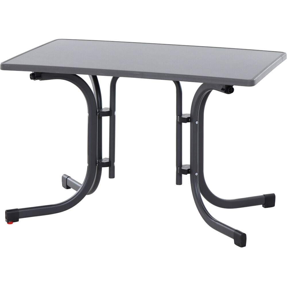 siena GARDEN Klapptisch Garten PACO 110 x 70 cm darkstone