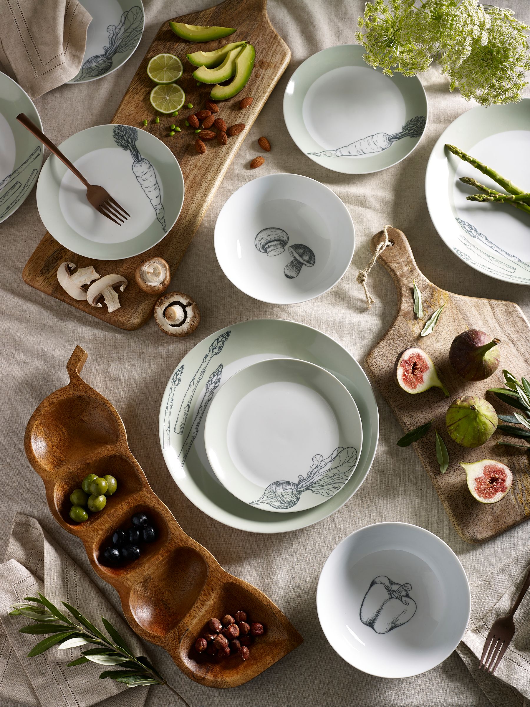 Zaya Mango houten Schotels