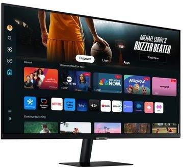 Samsung - LS32DM700UUXEN Monitor - 32 Inch - Smart M70D - Zwart