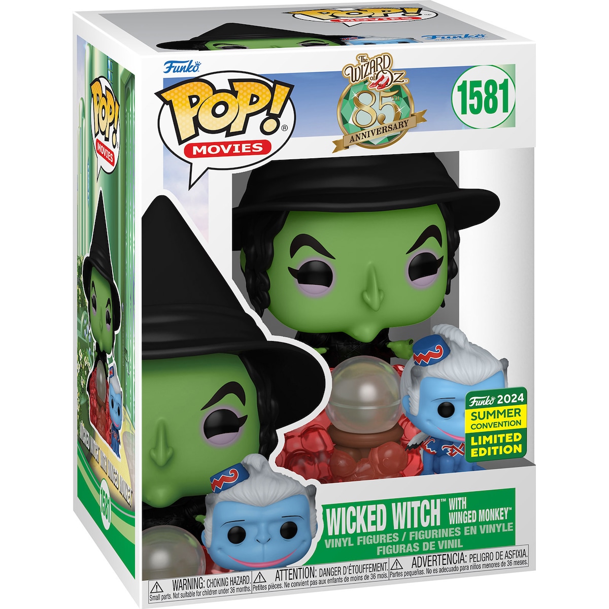 Funko The Wizard Of Oz actionfigur (Wicked Witch With Winged Monkey)