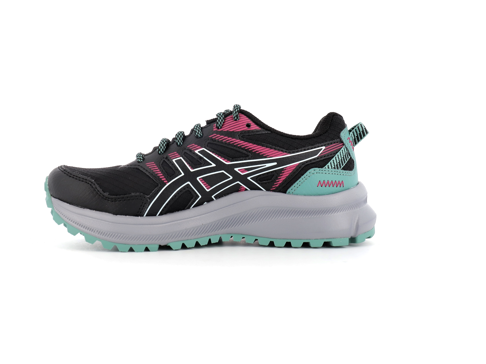 Asics-TRAIL SCOUT 2 Matières combinées Noir Rose