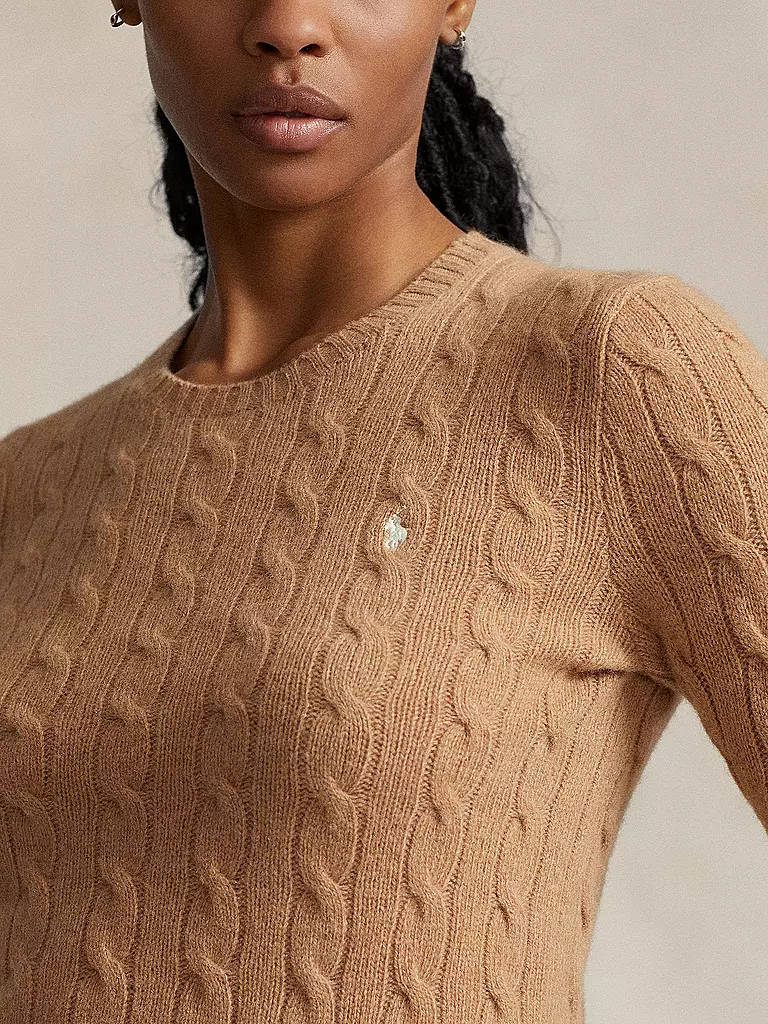 POLO RALPH LAUREN Pullover JULIANNA camel