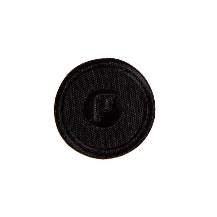 Atelier Veritas-Ronde patch met logo Ø5,2cm