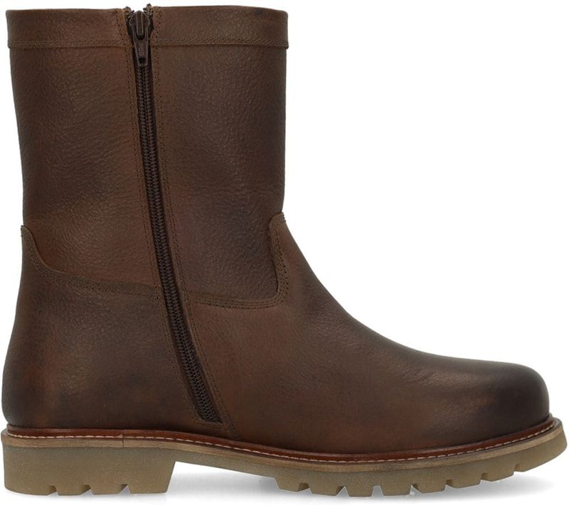 No Stress - Chelsea Boots - Bruin - Leren