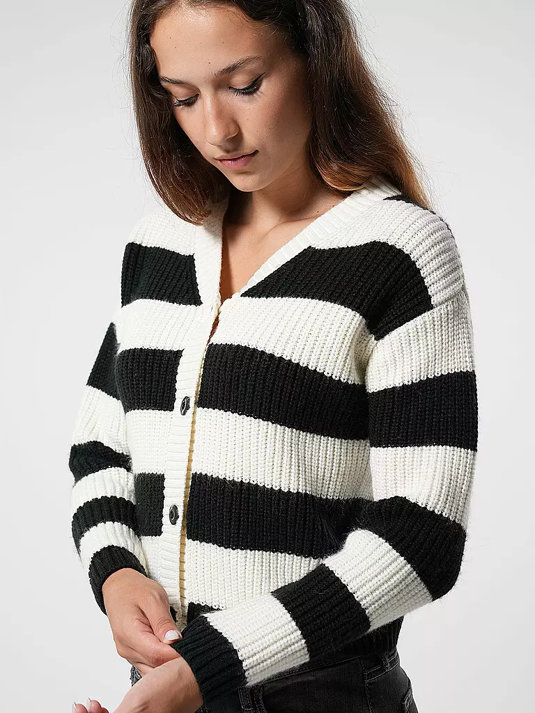 CALVIN KLEIN JEANS Mädchen Strickweste schwarz