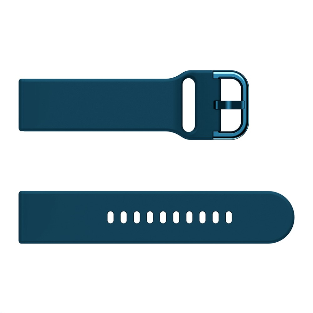 Samsung Galaxy Watch 4 Classic (46mm) Silikon Sport Armband mit Dornschliesse (Gelenkumfang: 155-195mm) - Blau