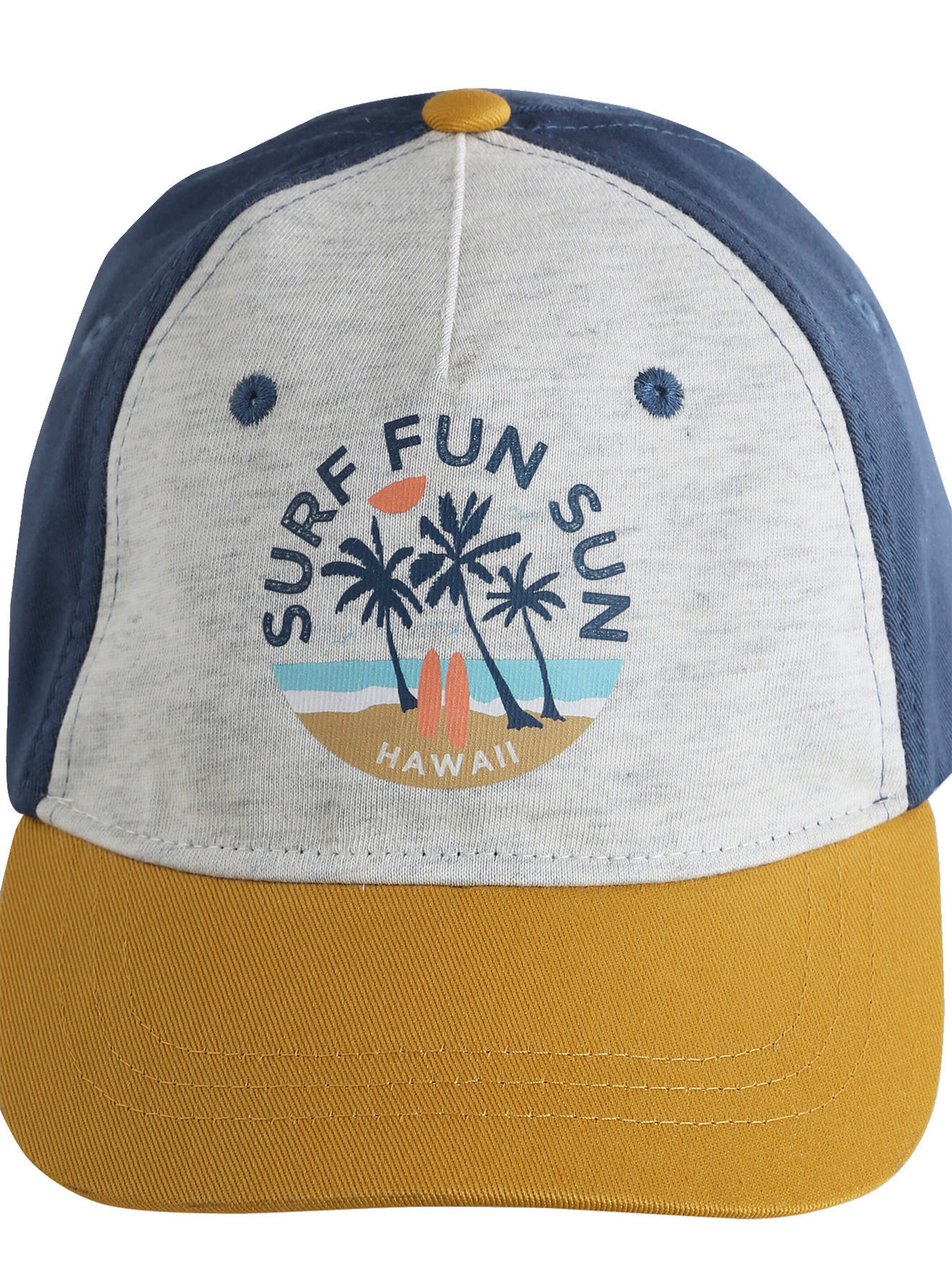 Vertbaudet Jungen Cap mit Surfer-Motiv petrol