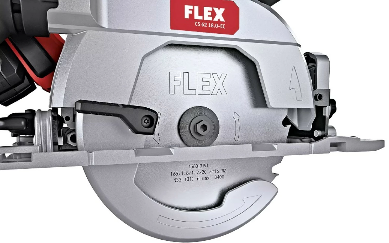 Flex CS 62 18.0-EC 18V Li-Ion accu handcirkelzaag body in L-Boxx - 165mm