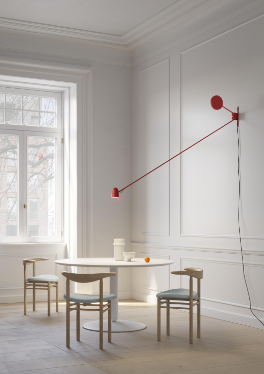 Luceplan Counterbalance wandlamp LED 199x76,2 zwart