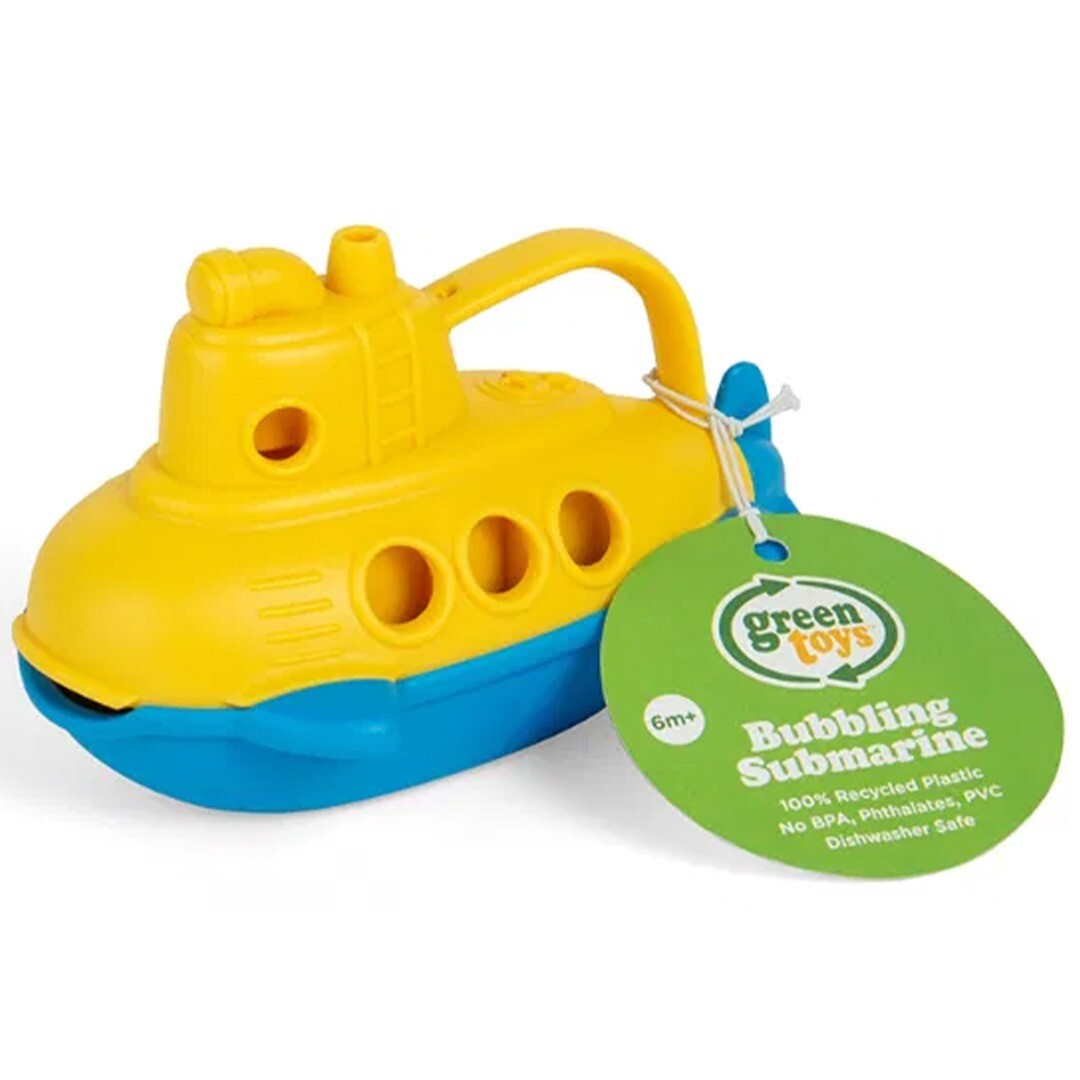 Green toys borrelende onderzeeër - assorti