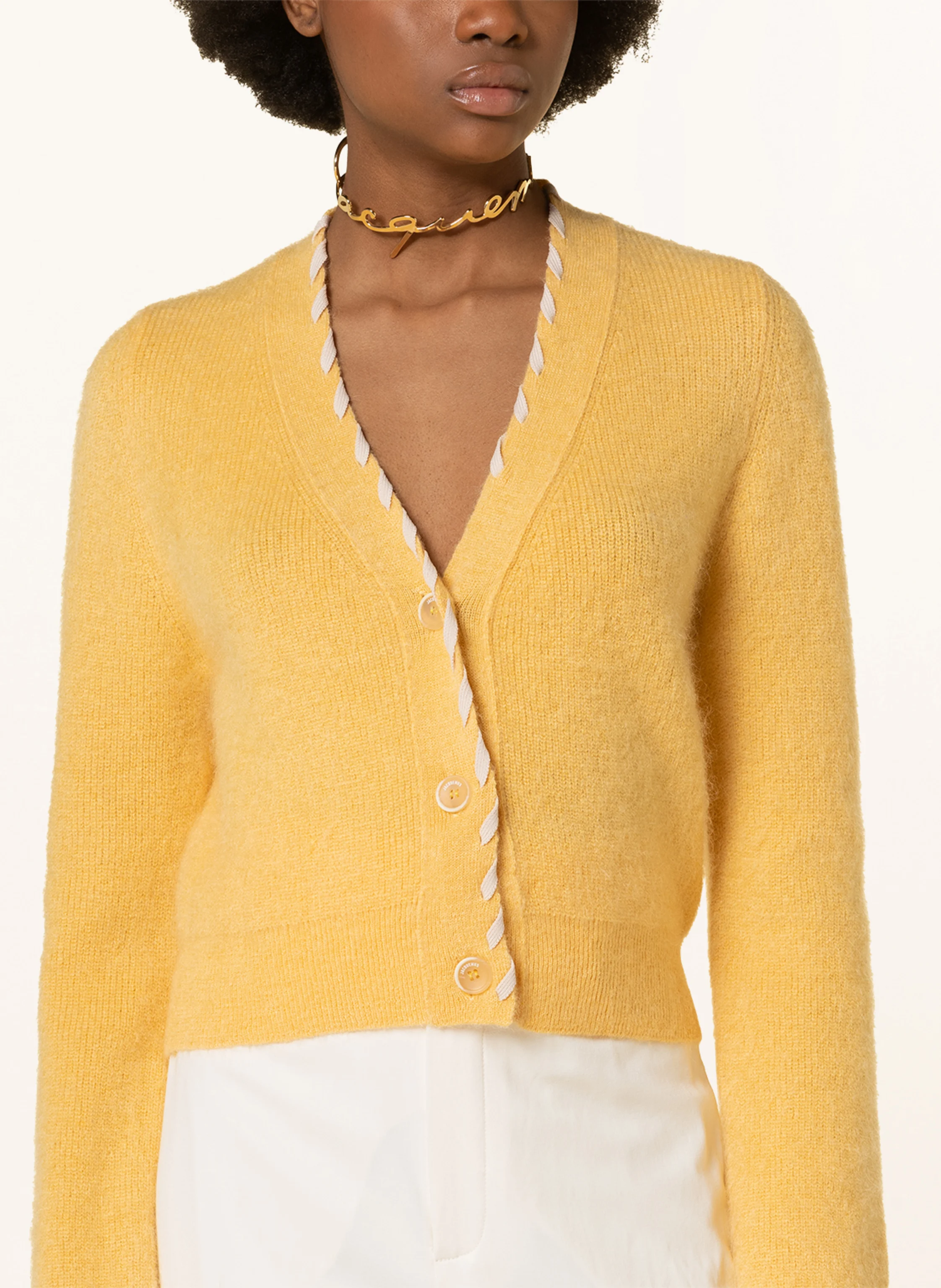JACQUEMUS Strickjacke LE CARDIGAN LAZO mit Mohair