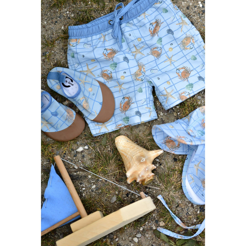 Køb Mikk-Line Faded Denim Swim Hue UV AOP