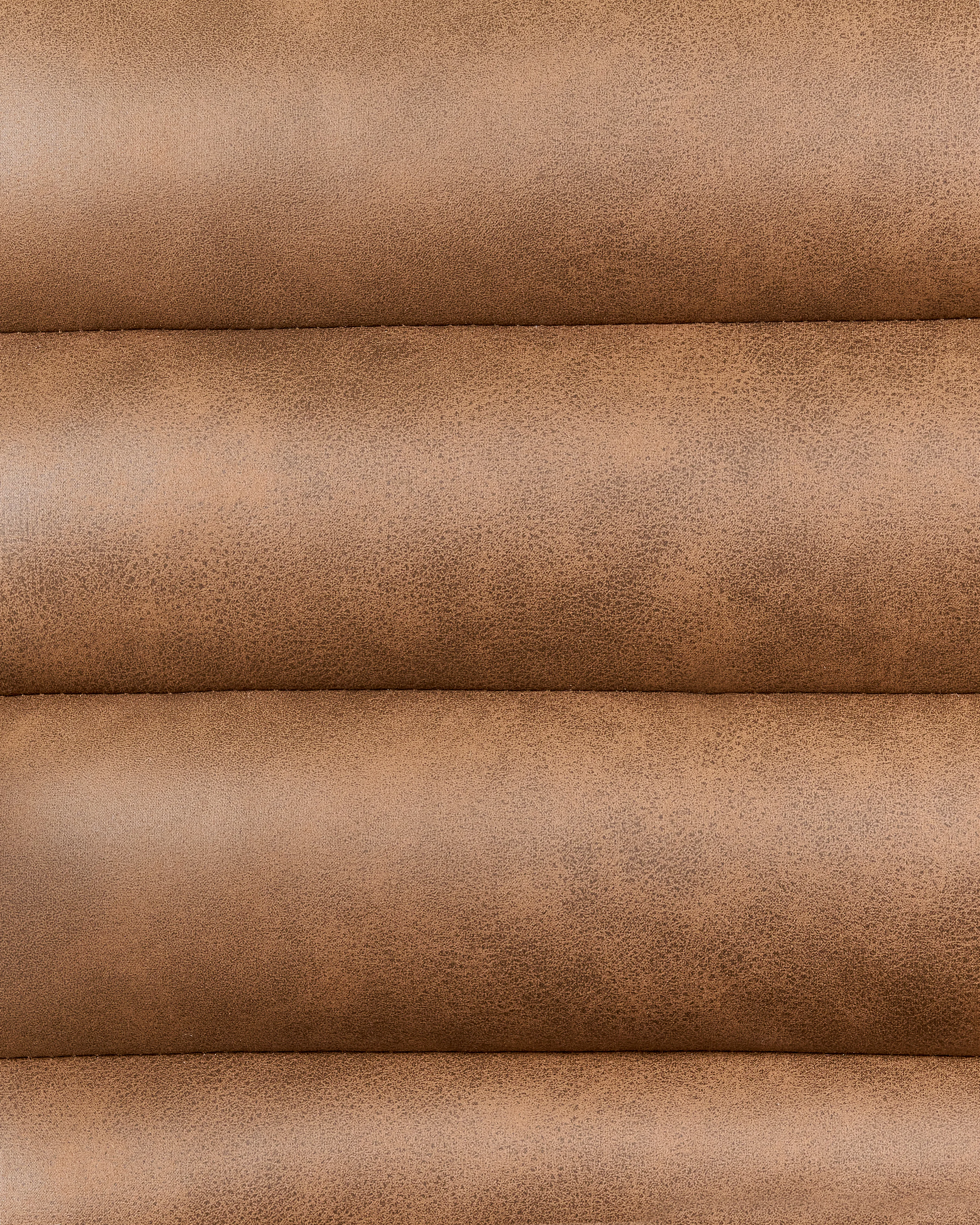 Fauteuil LEKNES Kunstleer Bruin