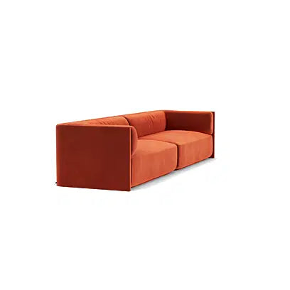 FÃST Bolster 3-zitsbank - Royal / Saffron