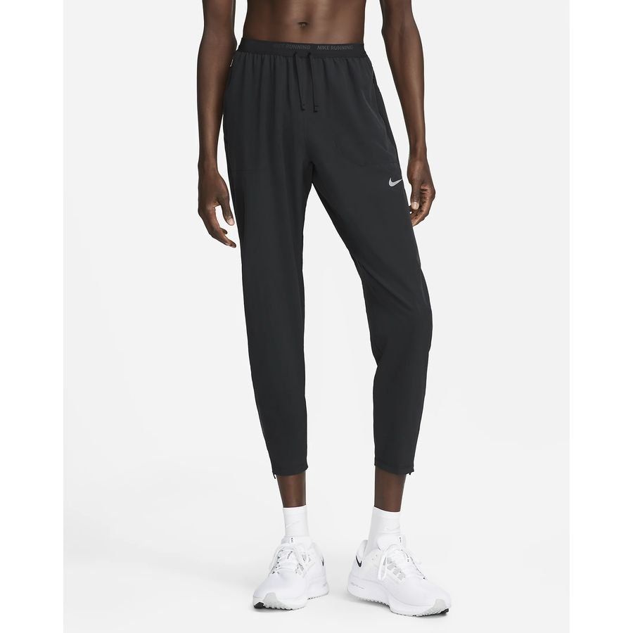 Nike Pantalon de running Phenom Woven - Noir/Argenté
