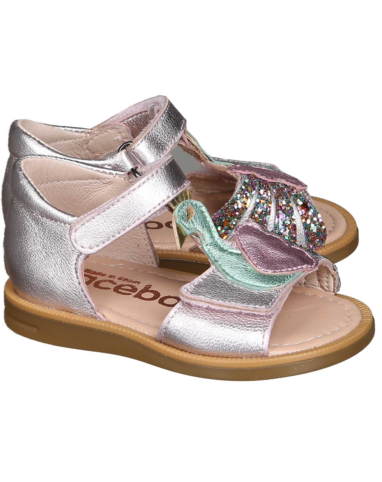 Klett-Lauflernsandalen PAVO REAL in rose