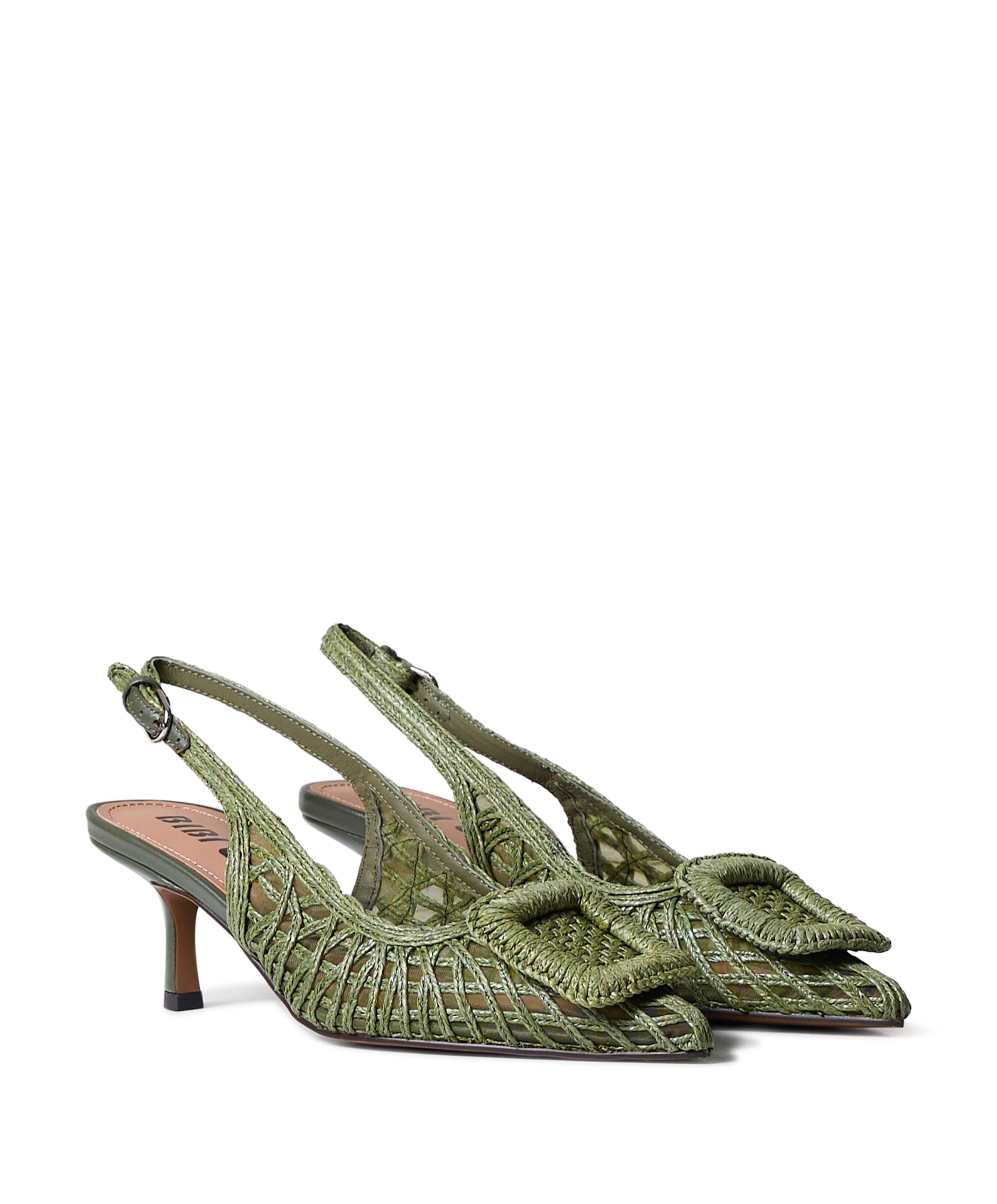 Bibi Lou dames slingbacks groen