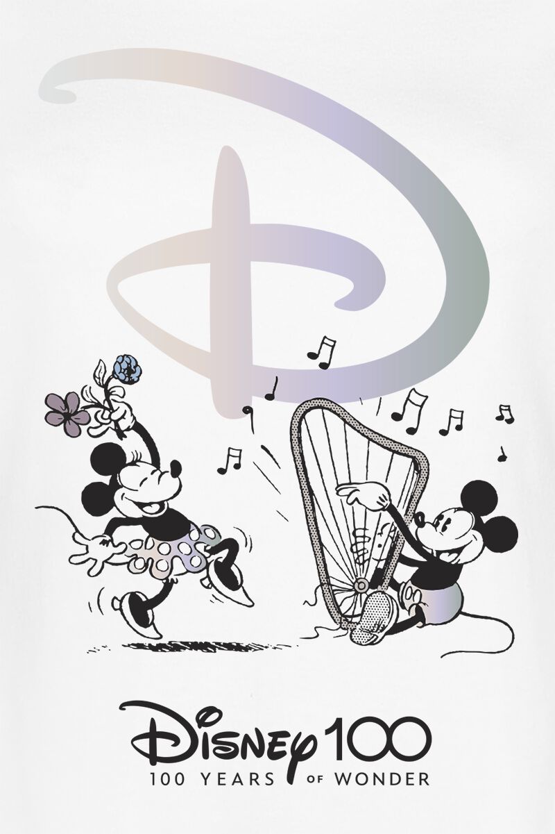 Disney 100 - 100 Ans de Magie | Walt Disney T-Shirt Manches courtes
