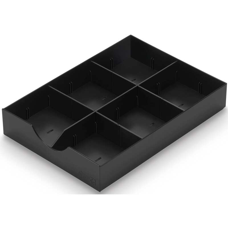 Styro System-Schublade Styrodoc, A4, schwarz