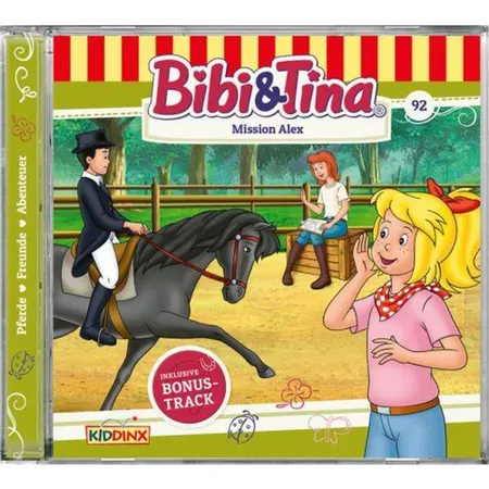 Kiddinx Hörspiel-CD Bibi & Tina, Folge 92 - Mission Alex