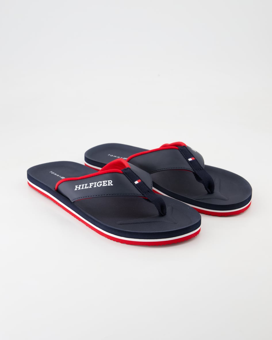 Tommy Hilfiger Beach Sandal Zehentrenner in Blau