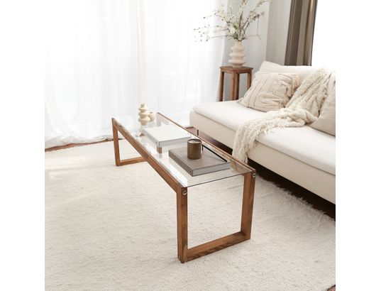 CONCEPT1 - Meuble TV Via bois 130 x 40 x h40 cm