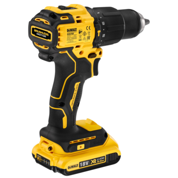 DeWalt 18V XR klopboormachine brushless DCD709D2T-QW incl. 2 accu's 1.5Ah + lader