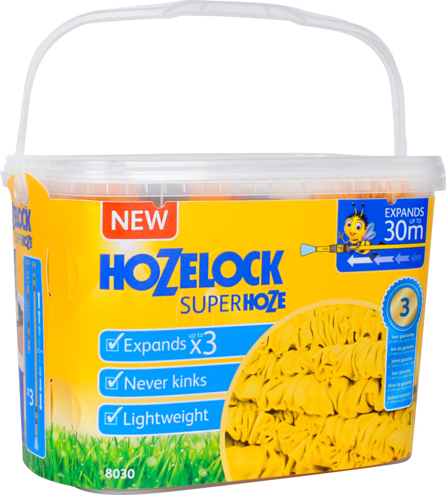 Hozelock superhoze uitrekbare slang 30 meter