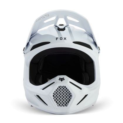 Casque cross Fox V3 - SOLID 2024 - Blanc