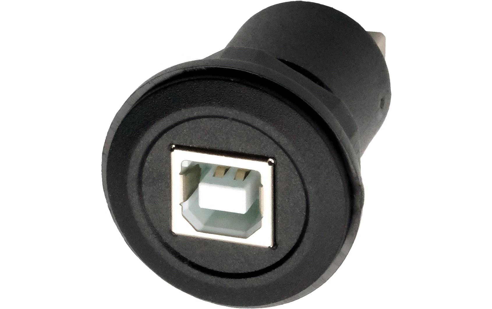 USB 2.0 Adapter USB-B Buchse - USB-A BuchseEinbau-Adapter USB-B Buchse zu USB-A Buchse, USB 2.0