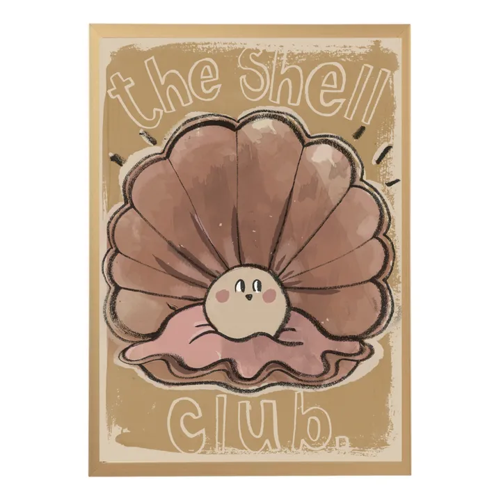 Studio Loco Grande affiche coquillage x Smallable