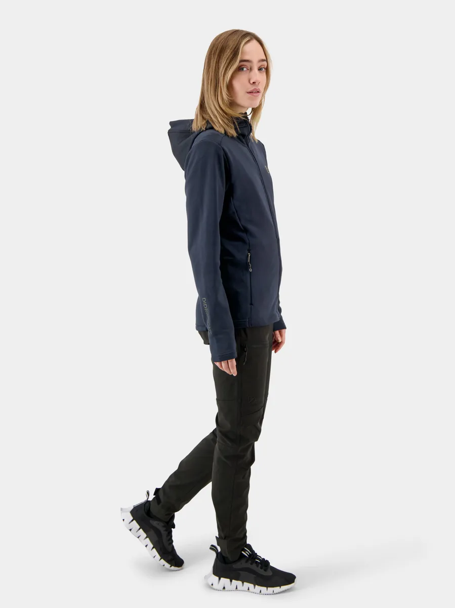 Didriksons Women's Anneli Full Zip 2 Dark Night Blue