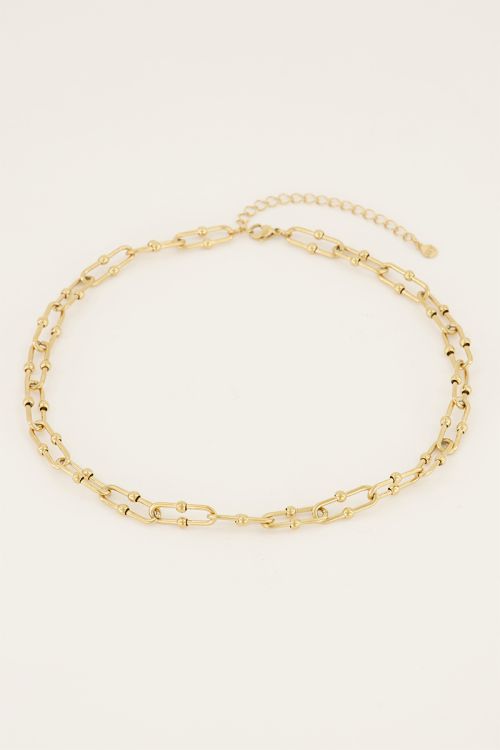 Iconic schakelketting met bolletje