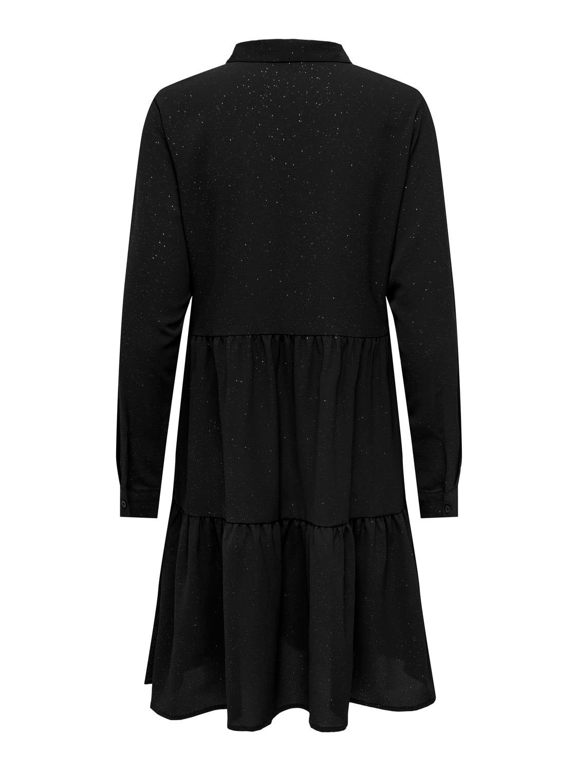 JDYPIPER Langes Kleid Black