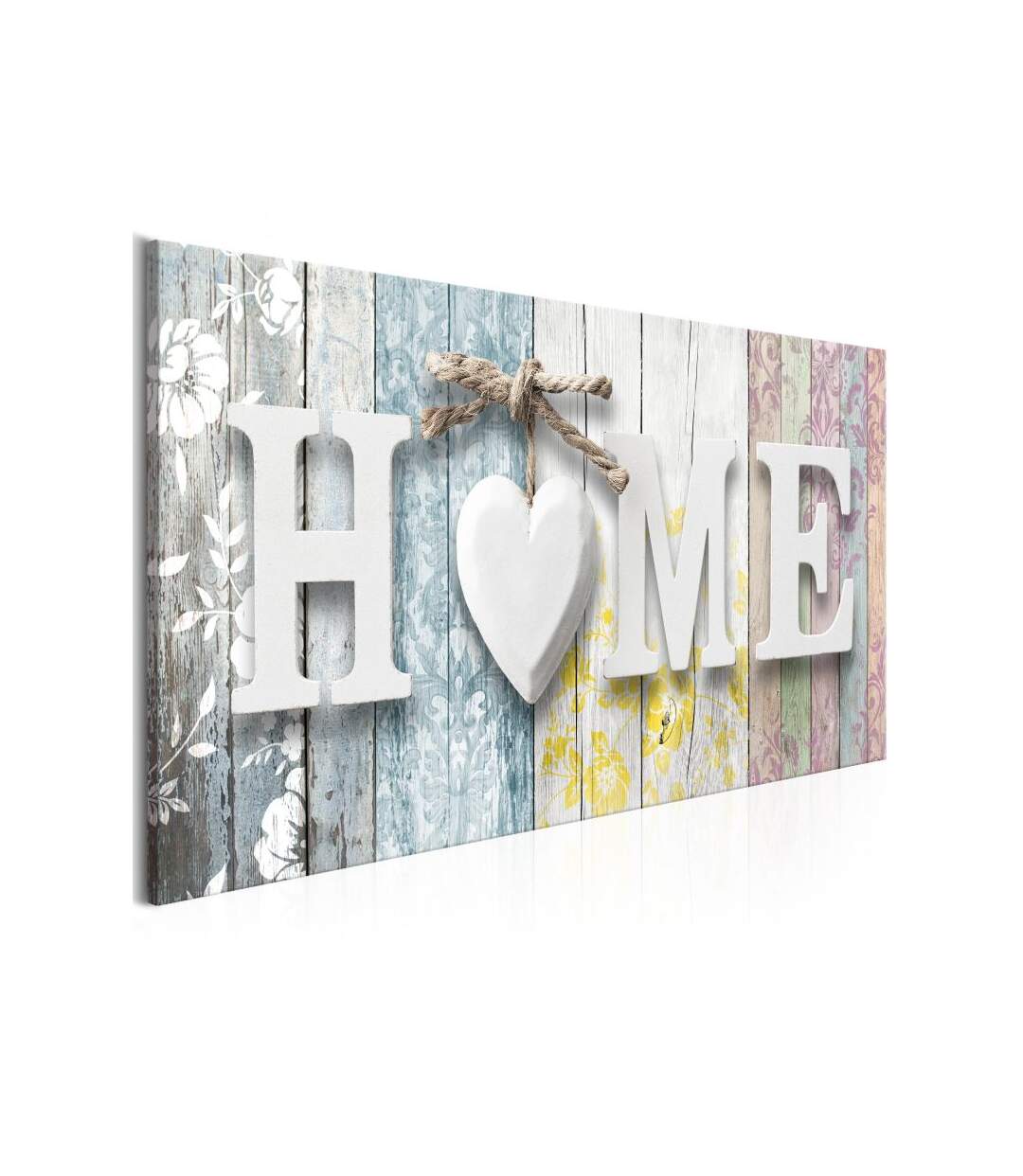Paris Prix - Tableau Imprimé smell Of Home Colourful Wide 45x100cm