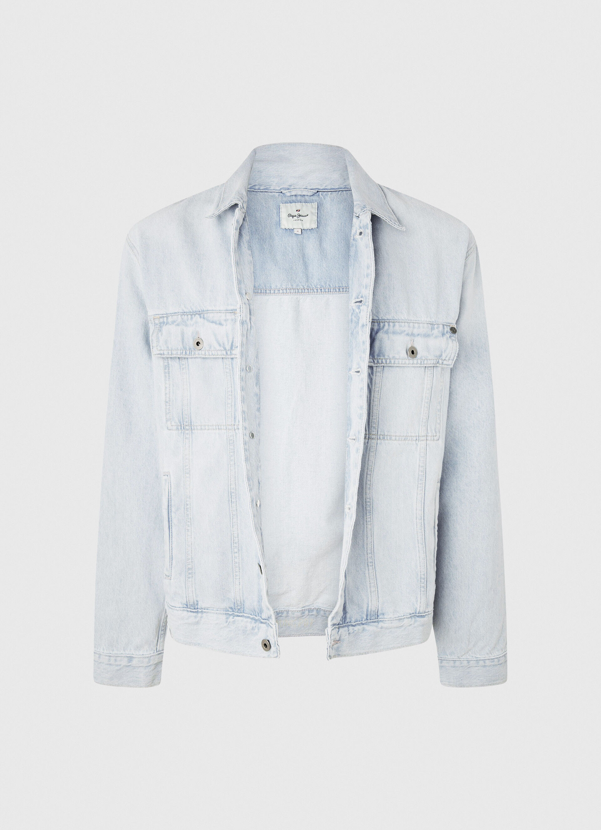 JAQUETA JEANS OVERSIZED - jeans
