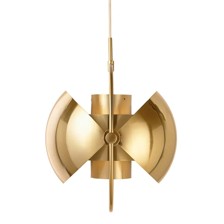 Gubi - Multi-Lite Pendelleuchte Ø 36 cm, Messing