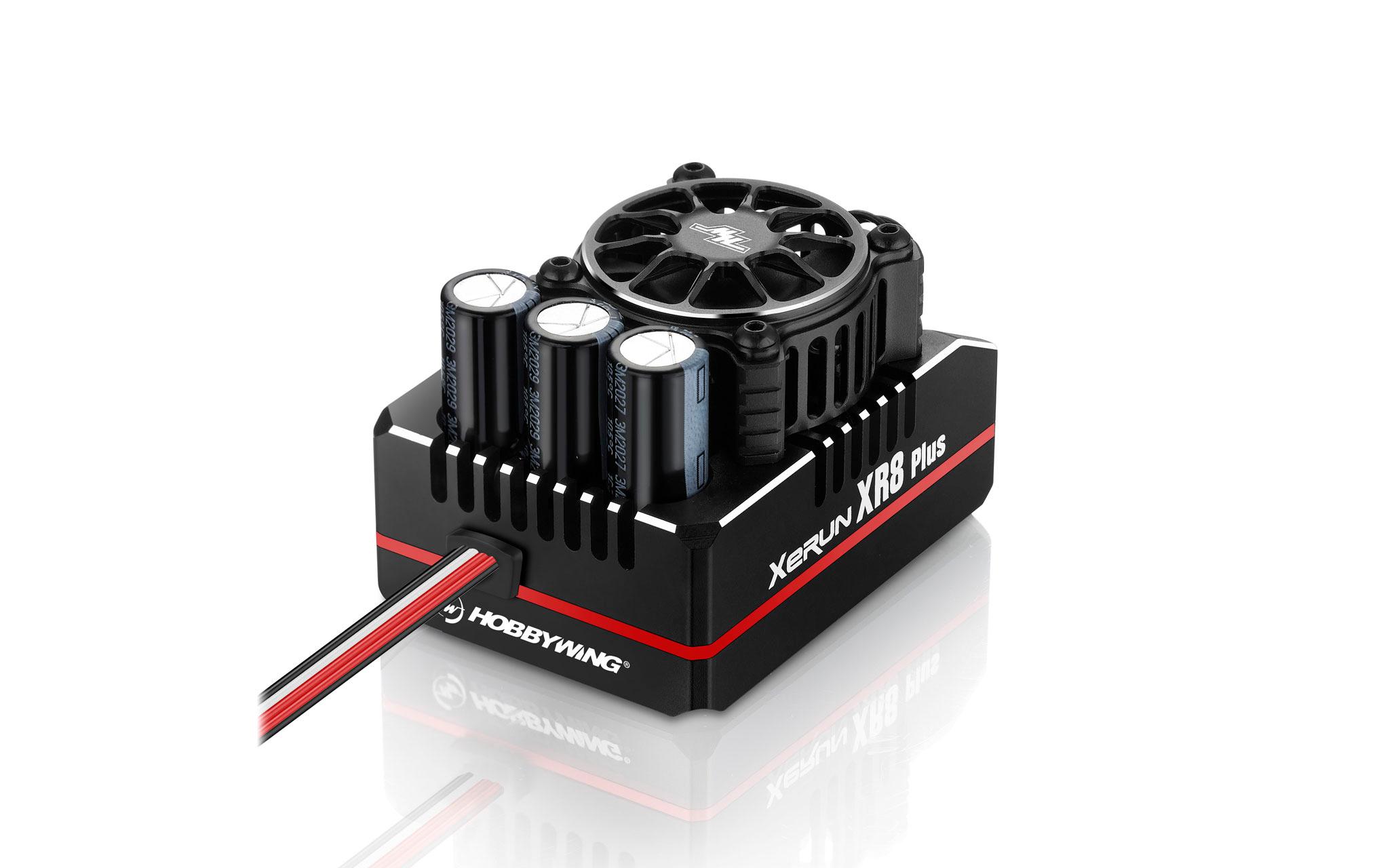 Brushless Regler Xerun XR8 Plus G2S 200A, 2-6S<br>Brushless Sensored / Sensorless ESC für Modelle im Massstab 1:8