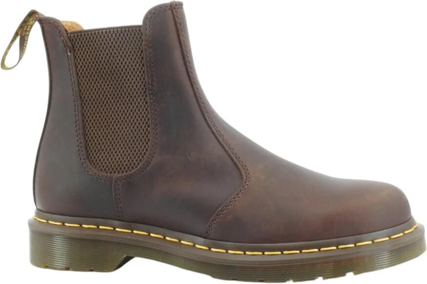 Dr. Martens Dr.Martens 2976 Ys Donkerbruin Laarzen Crazy Horse Donkerbruin Streetwear Volwassen