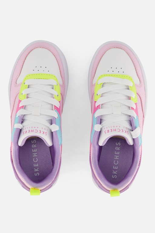 Skechers Court High Sneakers roze Synthetisch