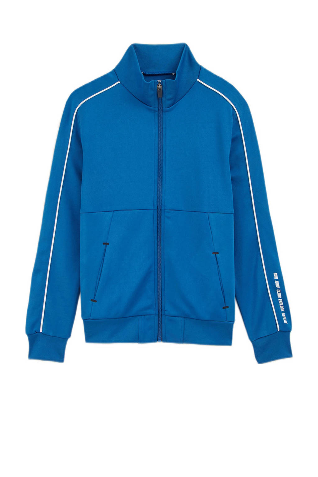 WE Fashion sweatvest blauw