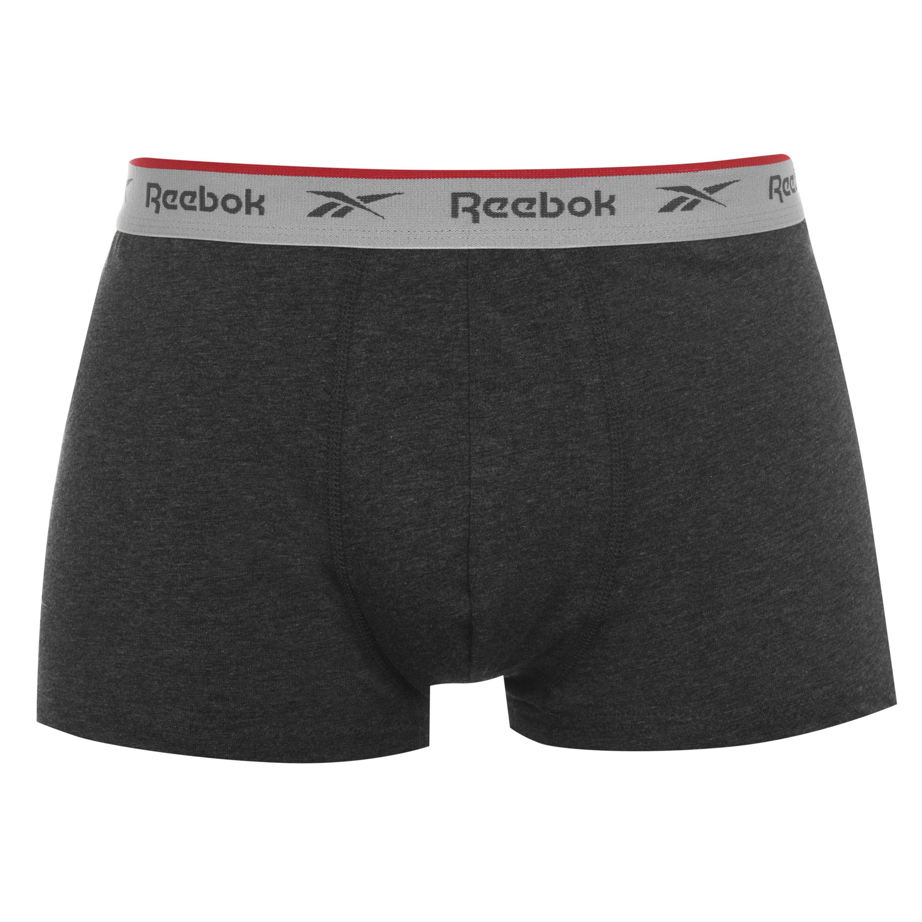 Reebok 4 Pack Everyday Mens Trunks