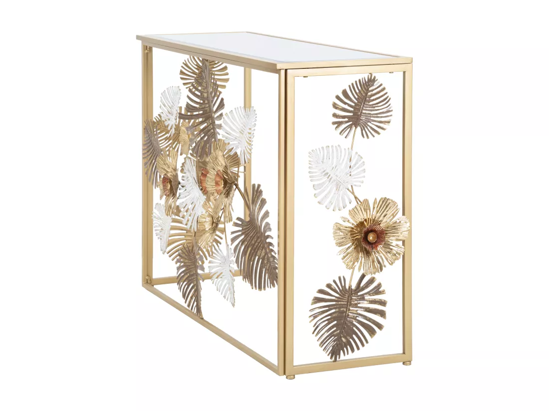 CONSOLE GLAM FLORIS CM 113X40X80