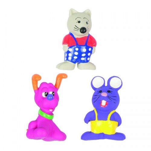 Brinquedo de látex em formato de animal para cães