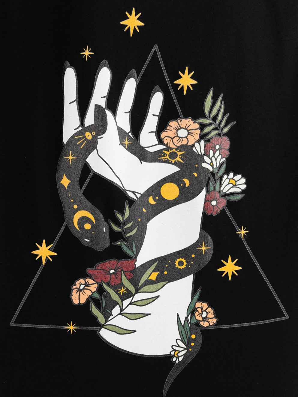 Empyre Star Serpant T-Shirt black