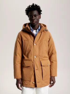 Parka Rockie acolchoada com capuz
