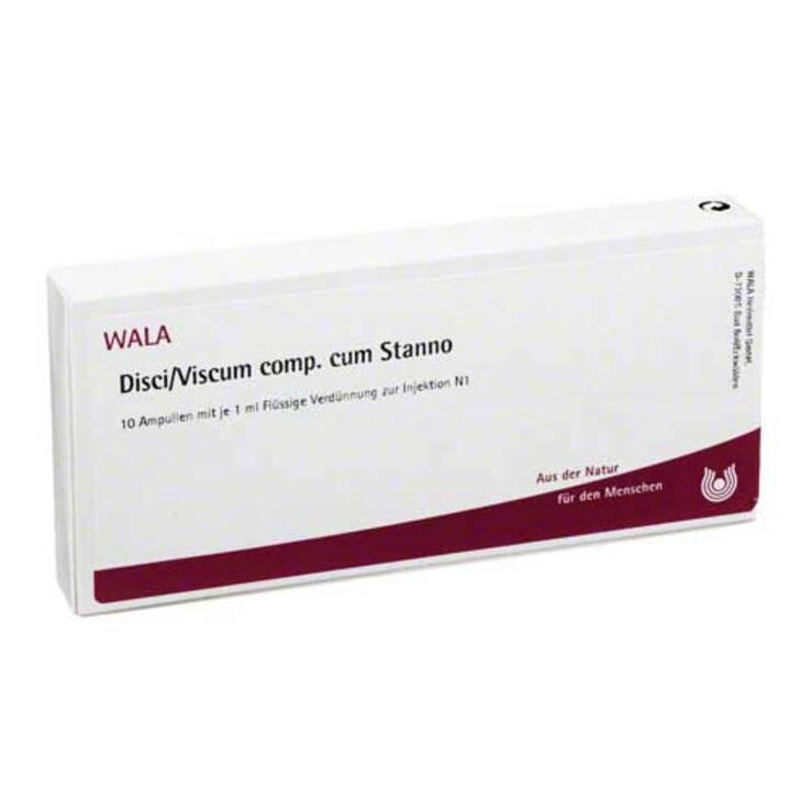 Disci / Viscum comp. c.Stann. Ampullen, 10X1 ml
