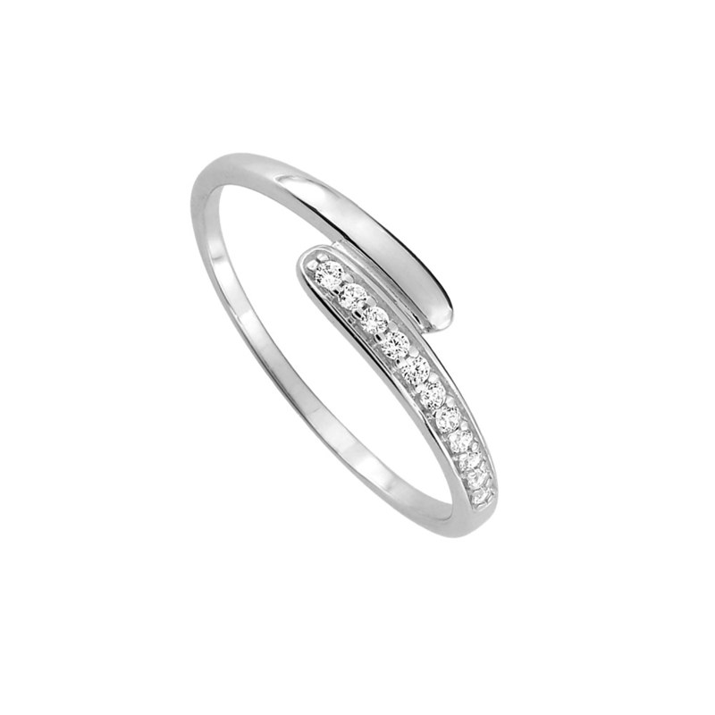 Bague Femme - Oxyde de zirconium - Or 9 Carats